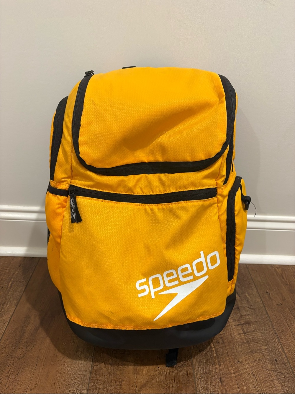 Speedo Orange and Black Sport Backpack